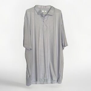 Collars & Co Men 3XL Dress Collar Polo Preppy Pink Purple Golf Featherweight